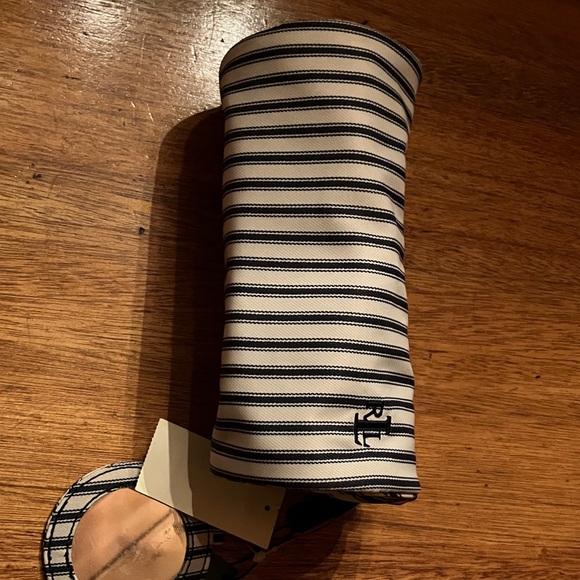 Ralph Lauren Handbags - Ralph Lauren Navy and White Striped Accessory